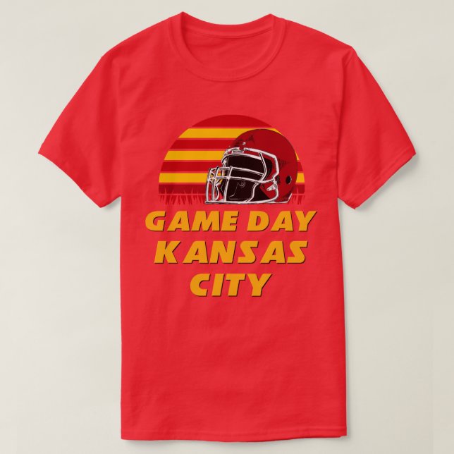 Kansas City Chiefs Arrowhad Smack Tal T Shirt (Design framsida)