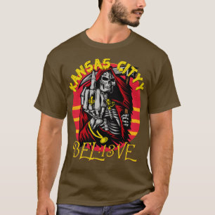 Kansas City Chiefs Arrowhad var Grim Reaper 13 T Shirt