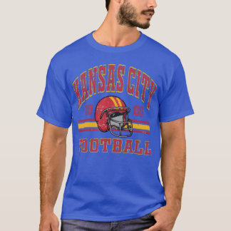 Kansas City Chiefs Retro Vintage Chiefs Fotboll 1 T Shirt
