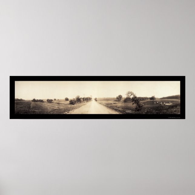 Kansas City Farm Life Photo 1909 Poster (Framsidan)