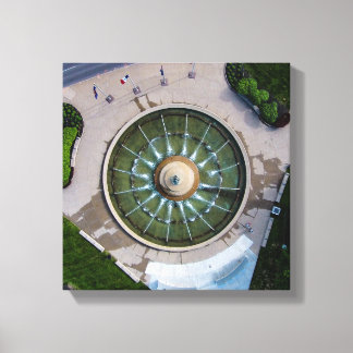 Kansas City Firefighters's Fontän Canvas Wall Art