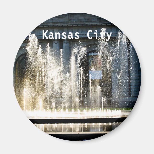 Kansas City Fontän Magnet (Framsidan)
