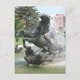 Kansas City Fontän Vykort
