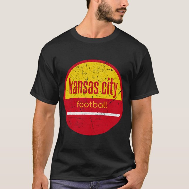 Kansas City fotbolls T Shirt (Framsida)