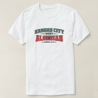 Kansas City gick algerisk sommaren 2026  T-shirt 