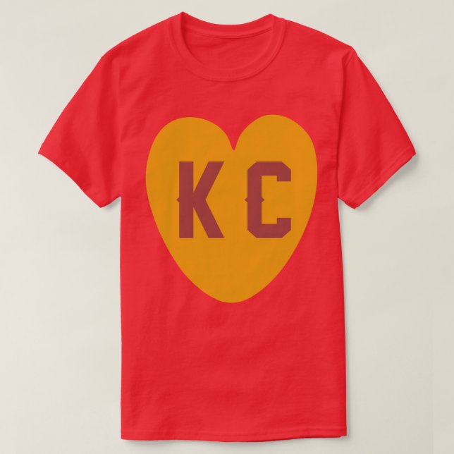 Kansas City Heart 2 T Shirt (Design framsida)