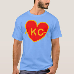 Kansas City Heart KC T Shirt