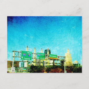 Kansas City Highway Vykort