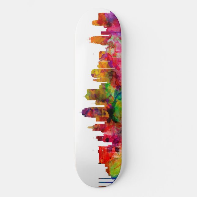 Kansas City horisont Skateboard Bräda 20,5 Cm (Framsida)