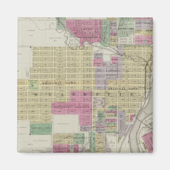 Kansas City, Kansas Magnet (Framsidan)