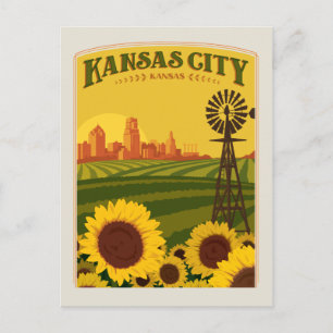 Kansas City, Kansas Vykort