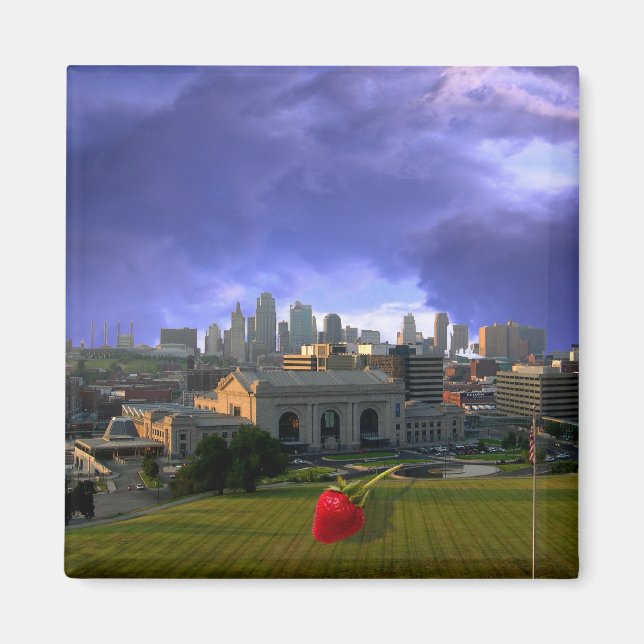 Kansas City Kitchen Art Magnet (Framsidan)