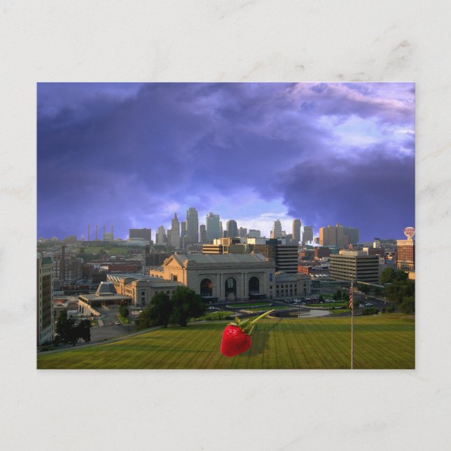 Kansas City Kitchen Art Vykort (Framsida)