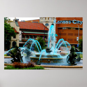 Kansas City klubbhusPlaza Poster
