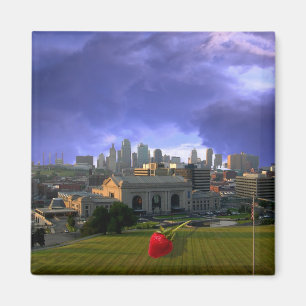 Kansas City kökkonst Magnet