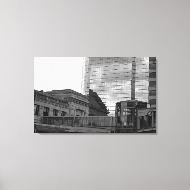 Kansas City, länkarkitekturfoto Canvastryck (Framsida)