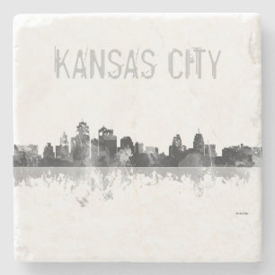 KANSAS CITY MISSOURI HORISONT UNDERLÄGG STEN