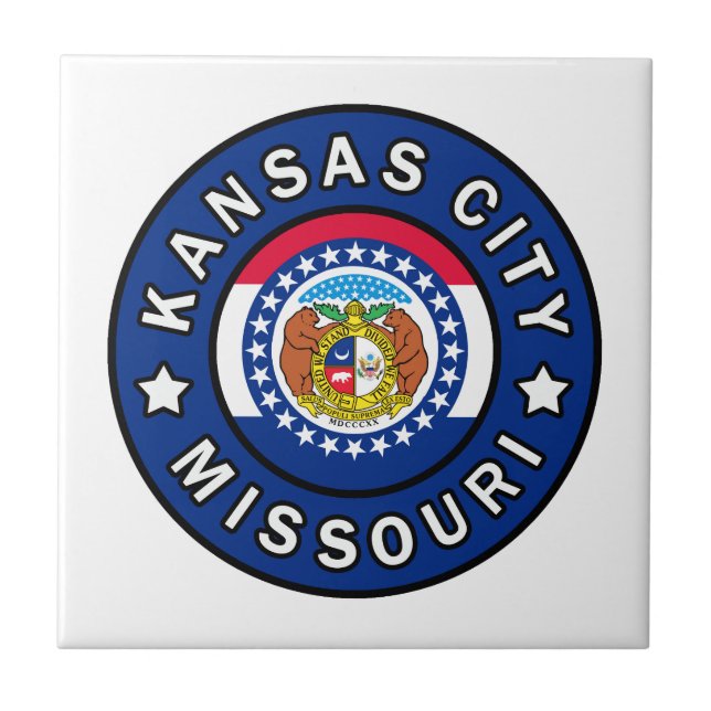 Kansas City Missouri Kakelplatta (Framsidan)