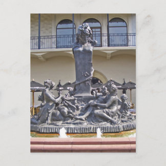 Kansas City, Missouri Plaza Fontän Vykort