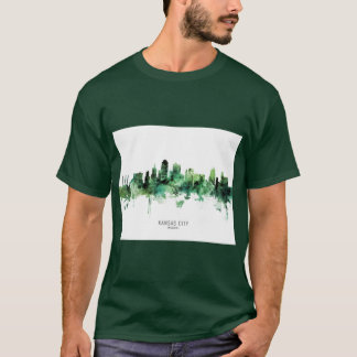 Kansas City Missouri Skyline 5 T Shirt