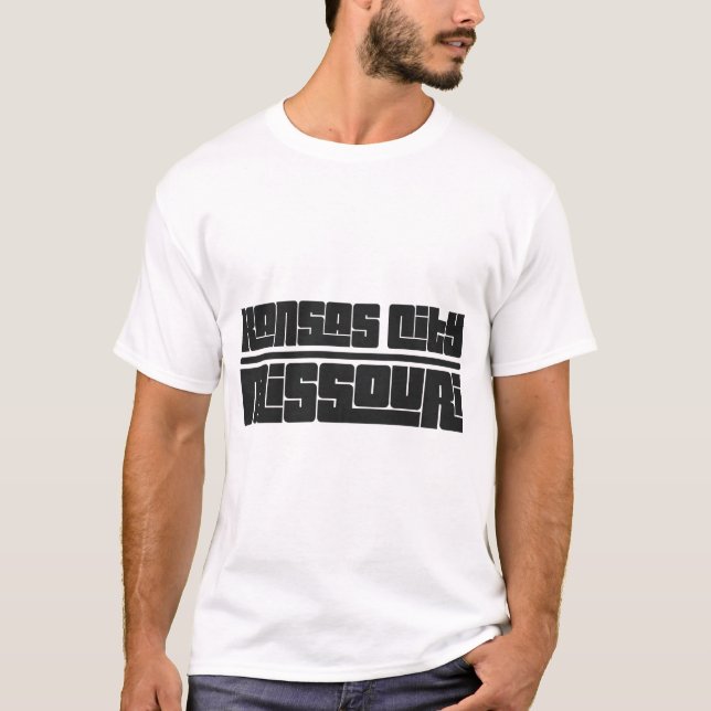 Kansas City - Missouri T Shirt (Framsida)