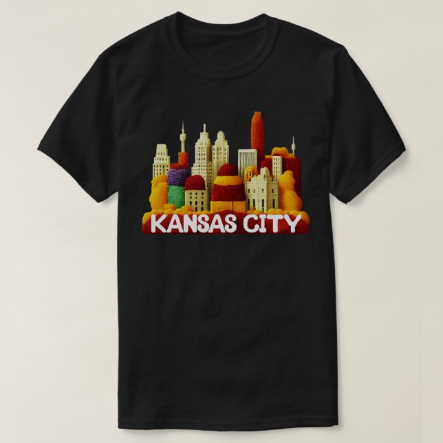 Kansas City Missouri T Shirt (Design framsida)