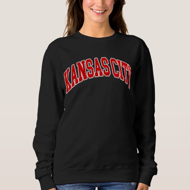 Kansas City Missouri Throwback Classic T Shirt (Framsida)