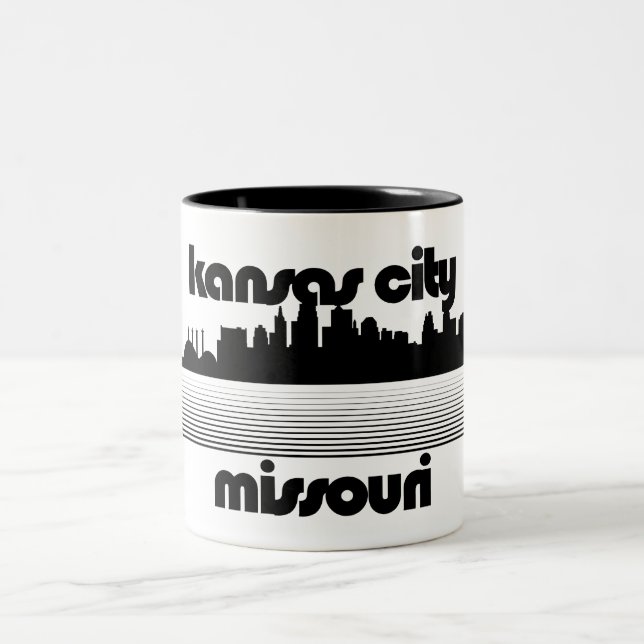Kansas City Missouri Två-Tonad Mugg (Center)