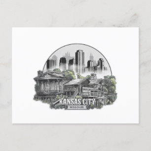 Kansas City Missouri USA Vykort