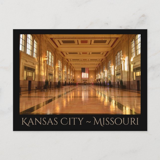 Kansas City ~ Missouri Vykort (Framsida)