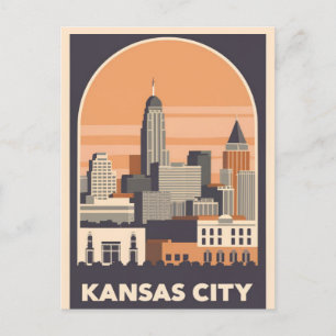 Kansas City, Missouri Vykort