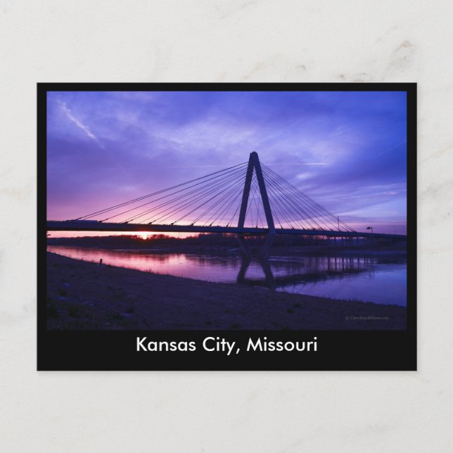 Kansas City MO - Christopher S. Förbindelse Vykort (Framsida)