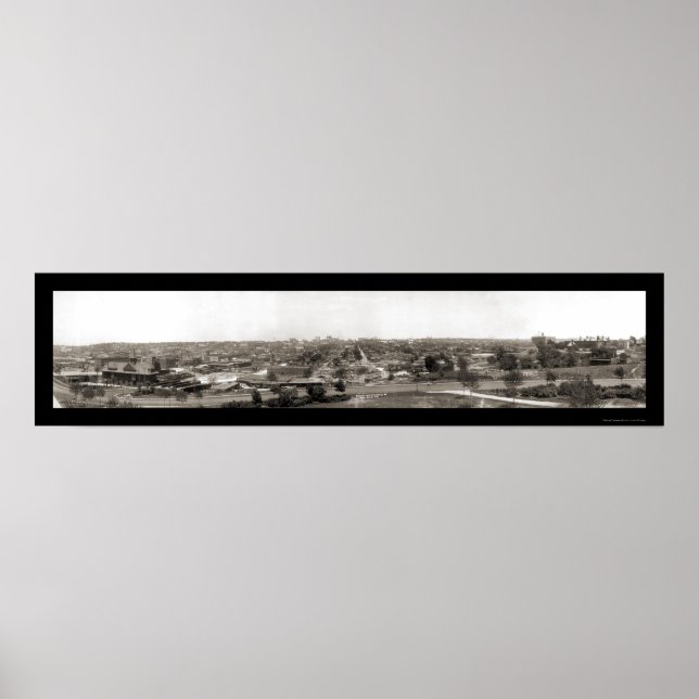 Kansas City, MO Photo 1909 Poster (Framsidan)