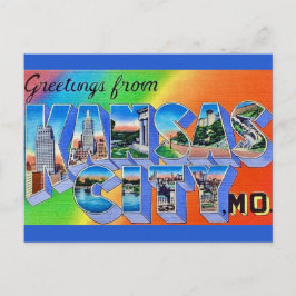 Kansas City MO vykort