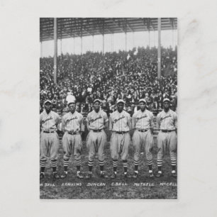 Kansas City Monarchs basebolllag Vykort