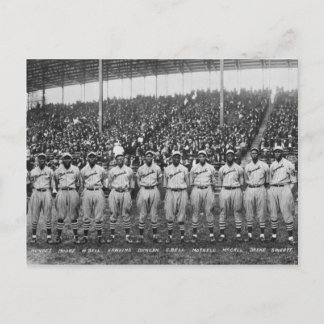 Kansas City Monarchs basebolllag Vykort