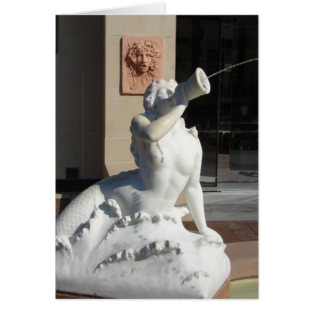 Kansas City Plaza Fontän Hälsningskort (Framsidan)