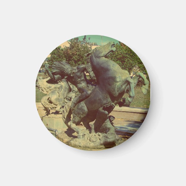 Kansas City Plaza Fontän Magnet (Framsidan)