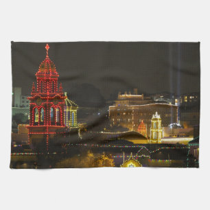 Kansas City Plaza Ljus Kökshandduk