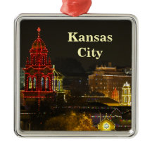Kansas City Plaza Ljus Metall Ornament