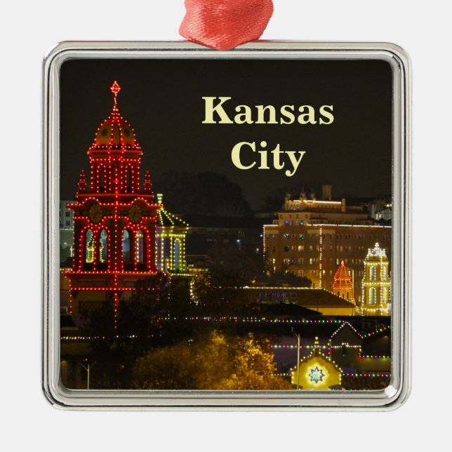 Kansas City Plaza Ljus Metall Ornament (Framsidan)