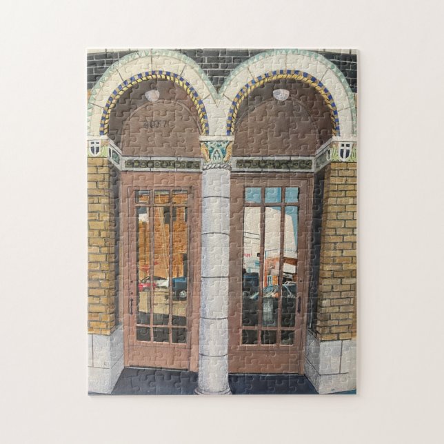 Kansas City Plaza Puzzlde Pussel (Vertikal)