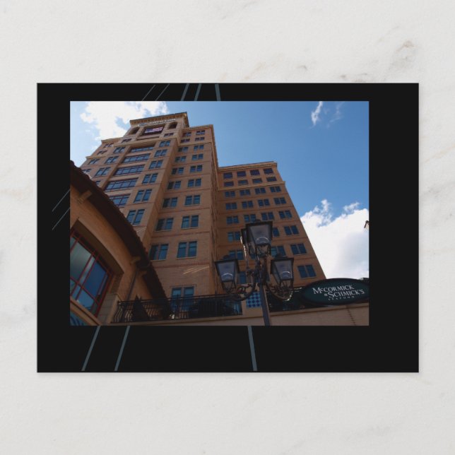 Kansas City Plaza Skyscraper Vykort (Framsida)