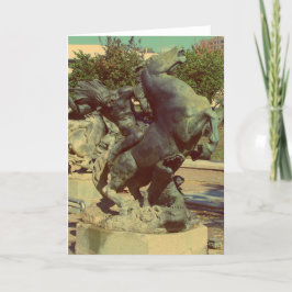 Kansas City Plazafontän i höst Kort