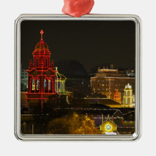 Kansas City Plazaljus Julgransprydnad Metall