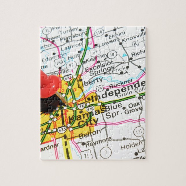 Kansas City Pussel (Vertikal)