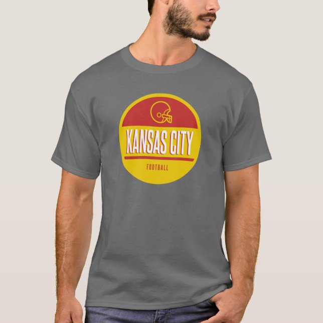 Kansas City retro T Shirt (Framsida)