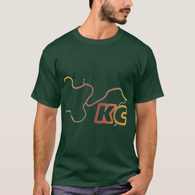 Kansas City Rivers T Shirt (Framsida)