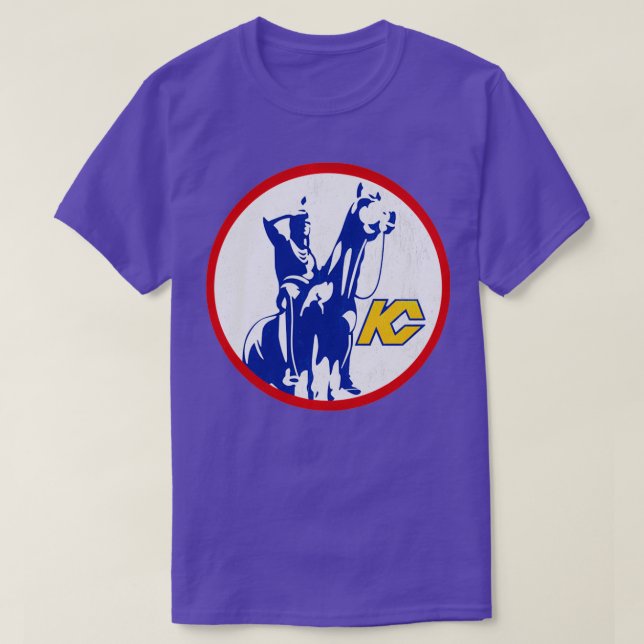 Kansas City Scouts Hockey 1974  T Shirt (Design framsida)