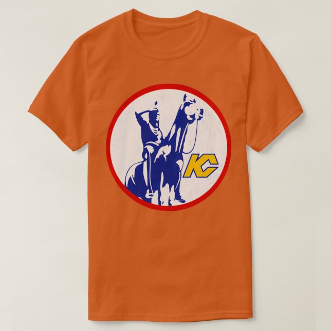 Kansas City Scouts Hockey 1974 T Shirt (Design framsida)